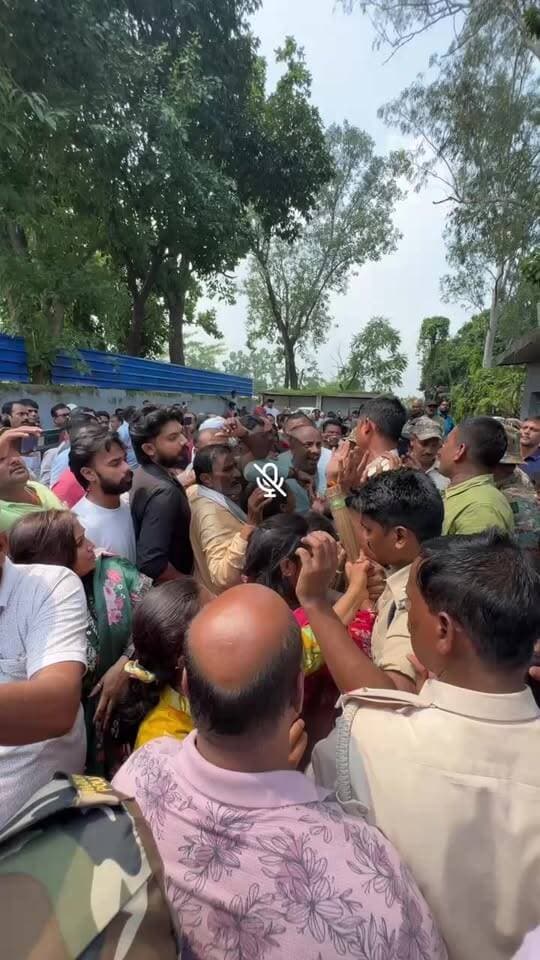 Ed Human Resource residence gherao