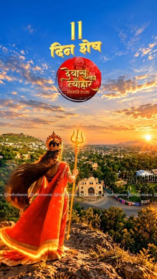 देवास का त्यौहार, नवरात्रि 2026 : 11 दिन शेष
#dewas #navratri #viral #explorepage #durgapuja