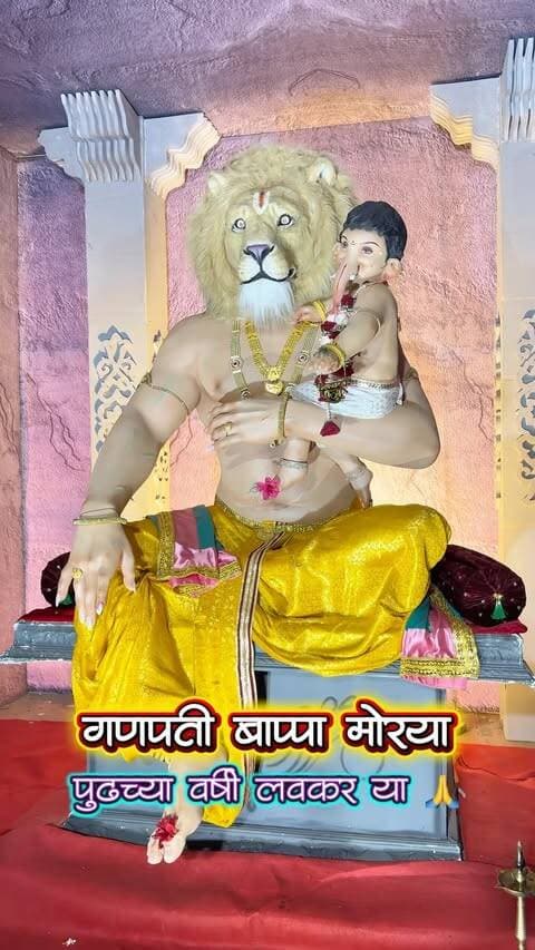 गणपती बाप्पा मोरया पुढच्या वर्षी लवकर या 🙏 -
.
.
#dspkitchen #nanded #ganpatibappa #ganpatibappamorya #nirop