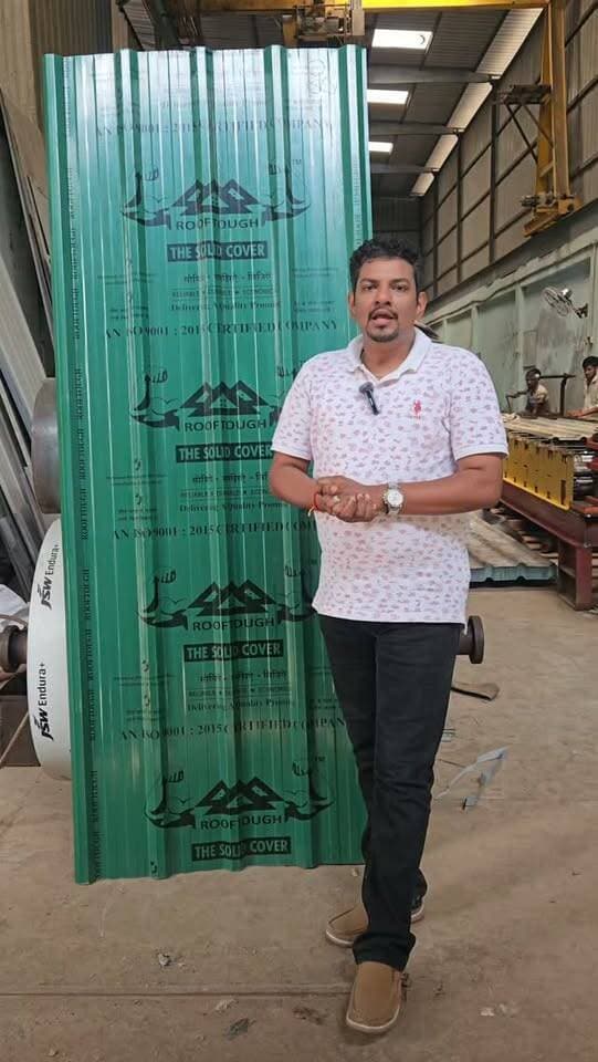 Urmi Industries लेकर आया है AZ 150 Double Coating PPGL Sheet का खास ऑफर!
0.50 mm | 8 फुट | 960 mm चौड़ाई | 8.7 kg वजन
MRP ₹1520 की शीट अब सिर्फ ₹1099 में!
सीधे Urmi Industries के वेयरहाउस से खरीदें और पाएं बेहतर रेट।
ऑफर सीमित है।