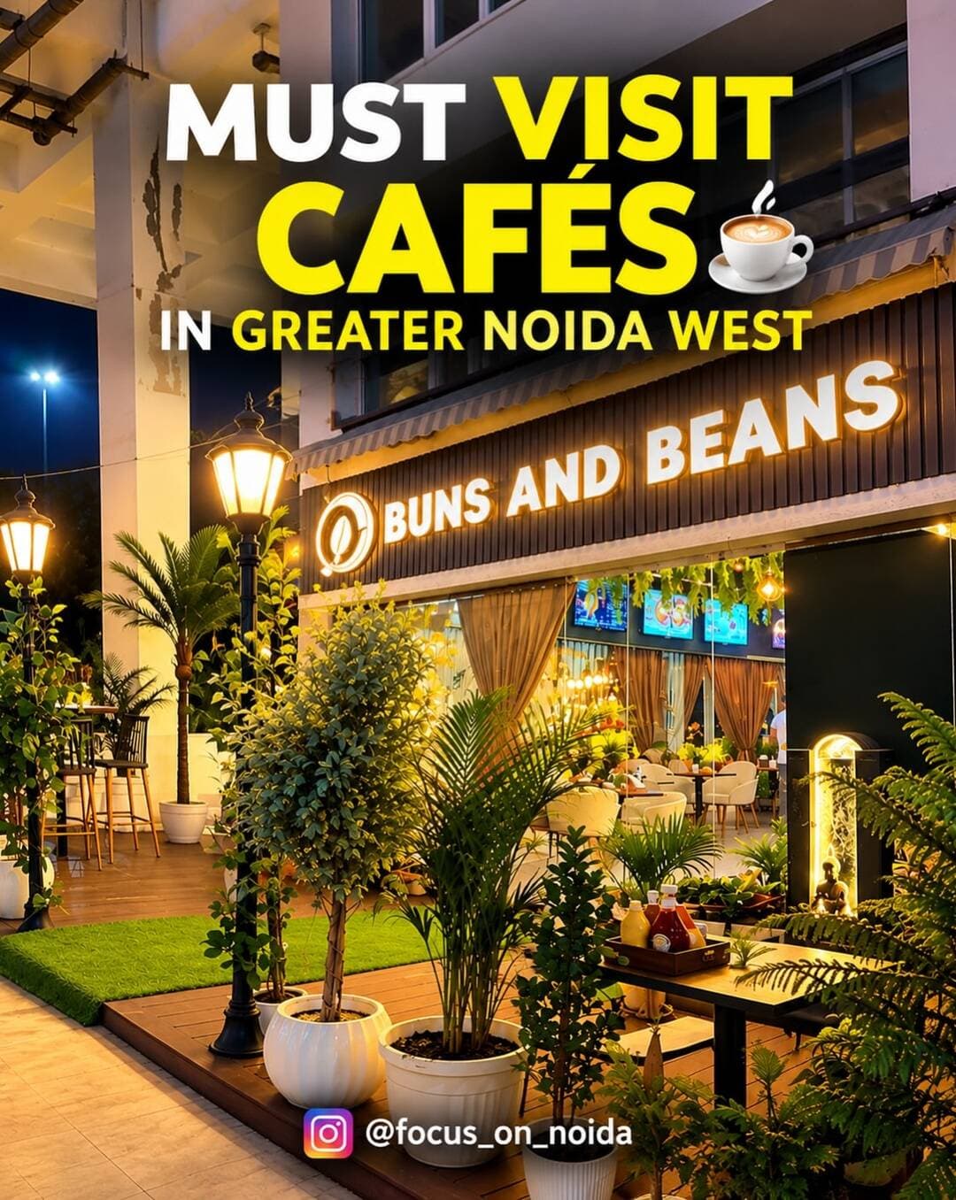 MUST VISIT CAFÉS IN GREATER NOIDA WEST ☕ | TOP 5 CAFÉS
Greater Noida West mein café hopping ka plan hai? ☕
Save this list and explore these Top 5 Must Visit Cafés in Greater Noida West — coffee, food aur cozy vibes ke liye perfect spots.
📍 Greater Noida West
Follow @focus_on_noida for more Noida & Greater Noida updates.
Greater Noida West café lovers, save this! ☕❤️
Top 5 cafés you should try next time you’re around Noida Extension.
Which one is your favourite? 👇
Follow @focus_on_noida for more local finds.
Greater Noida West cafes, cafes in Greater Noida West, Greater Noida West cafe, Noida Extension cafes, best cafes in Greater Noida, cafes near Ek Murti Chowk, Greater Noida West food, Noida Extension food, Greater Noida food spots, cafe hopping Greater Noida, Greater Noida West restaurants, Noida cafes, Greater Noida West places, @focus_on_noida
#GreaterNoidaWest #GreaterNoida #NoidaExtension #GreaterNoidaWestCafes #NoidaCafes CafeHopping GreaterNoidaFood NoidaFood Foodie CafeLovers NoidaExtension FocusOnNoida