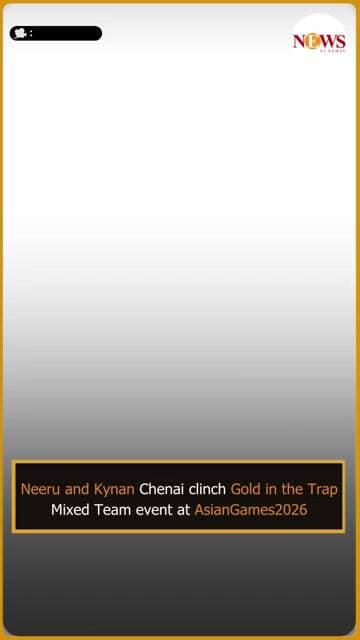 Asian Games 2026 Gold medal | Neeru Dhanda and Kynan Chenai | Trap Mixed Team | News Ei Samay