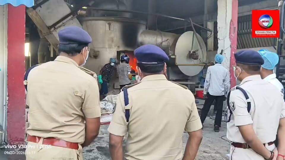 सीतामढ़ी एसपी अमित रंजन की मौजूदगी में बड़ी कार्रवाई, SOP के तहत सीतामढ़ी में 986 किलो गांजा किया गया नष्ट