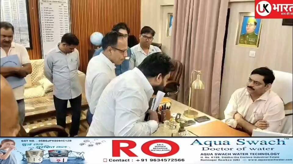 किसान पुत्र भीम आर्मी नेता तेज प्रताप सैनी और यूपी सिंचाई विभाग के एक्शन के बिच बहस बाजी....