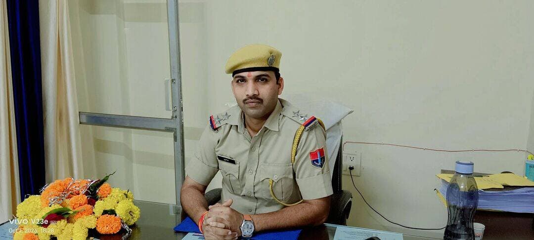 डग के नए थानाधिकारी सुनील वर्मा