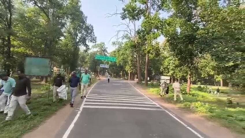 गाँधी जयंती स्वच्छता अभियान@बांधवगढ़