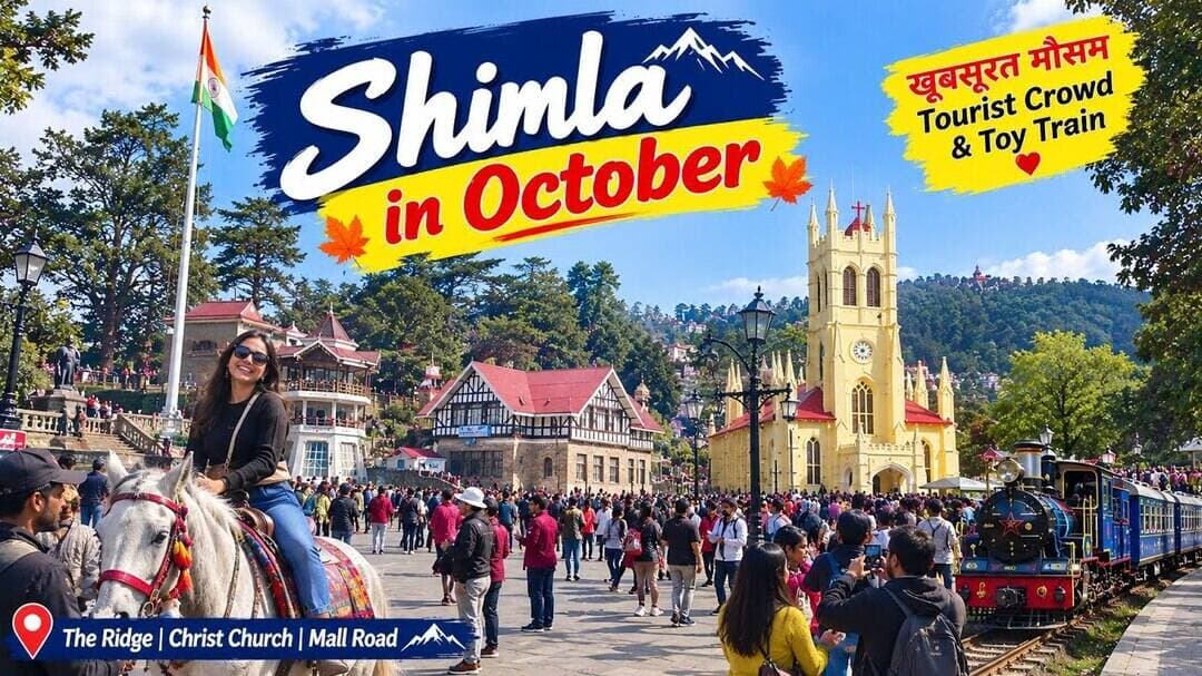 Shimla in October 2026 | Shimla Himachal Pradesh | Shimla Tourist Places | Shimla #shimla