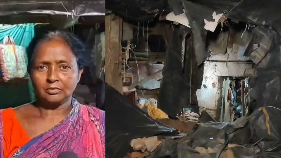 সিউড়ির রুটিপাড়ায় টিভি দেখার সময় হুড়মুড়িয়ে ভাঙল মাটির বাড়ির দেওয়াল! অল্পের জন্য প্রাণে বাঁচলেন গৃহকর্ত্রী!