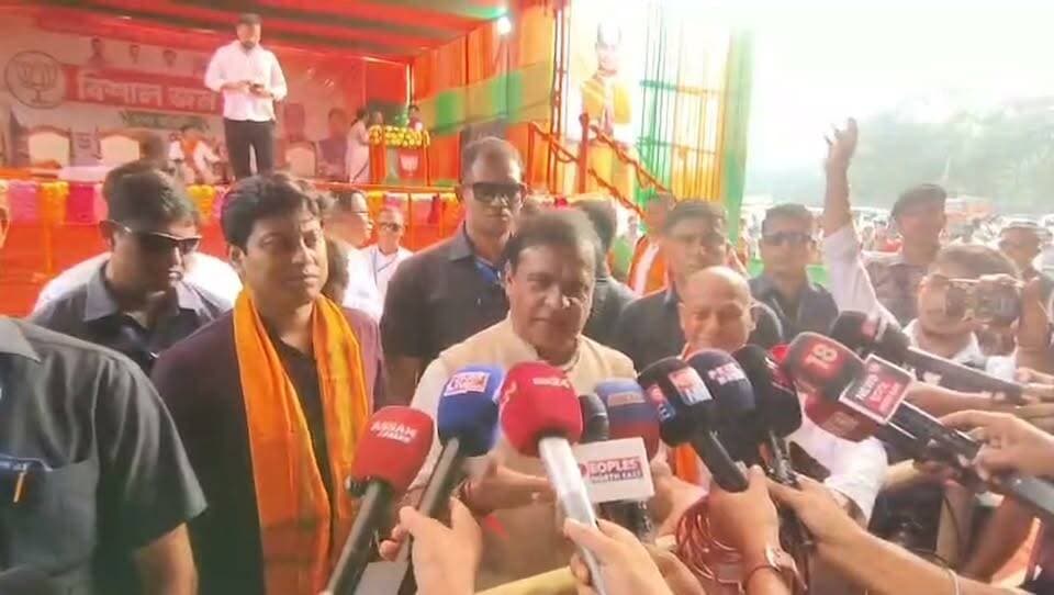 লাহৰীঘাটত সংবাদ মাধ্যমত মূখ্যমন্ত্ৰীৰ মন্তব্য। Part 4
