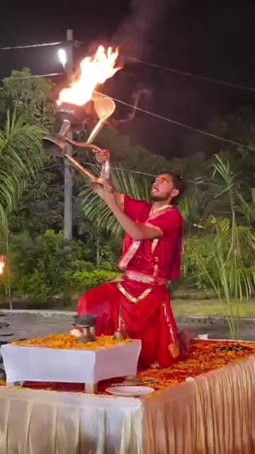 गंगा आरती सूरजपुर ! सेवा संकल्प अभियान #viral #trending #latestnews #breakingnews