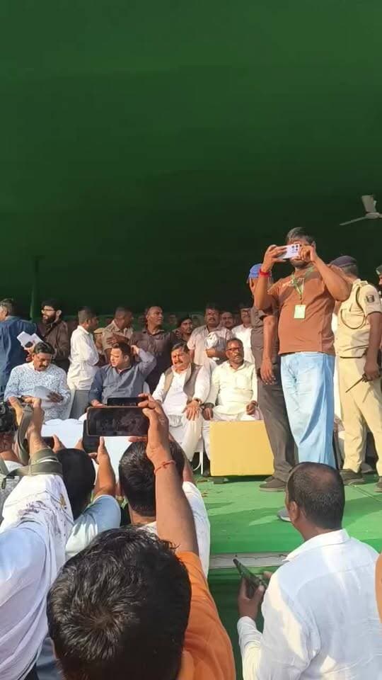 औरंगाबाद में तेजस्वी यादव का आगमन हुआ