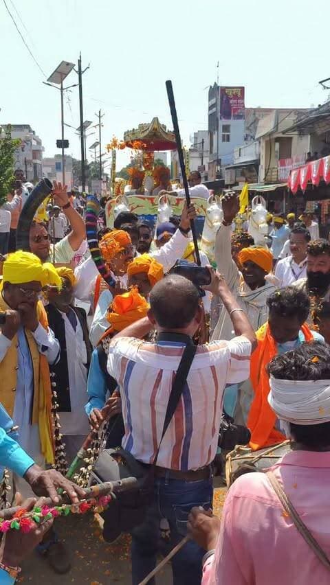 रानी दुर्गावती जी की जयंती पर माननीय मंत्री डॉ कुंवर विजय शाह जी का अलग अंदाज