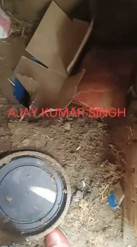घर में ही शराब के लिए बना दिया तहखाना....कैमूर जिले के मोहनिया के परशुरामपुर का मामला........
