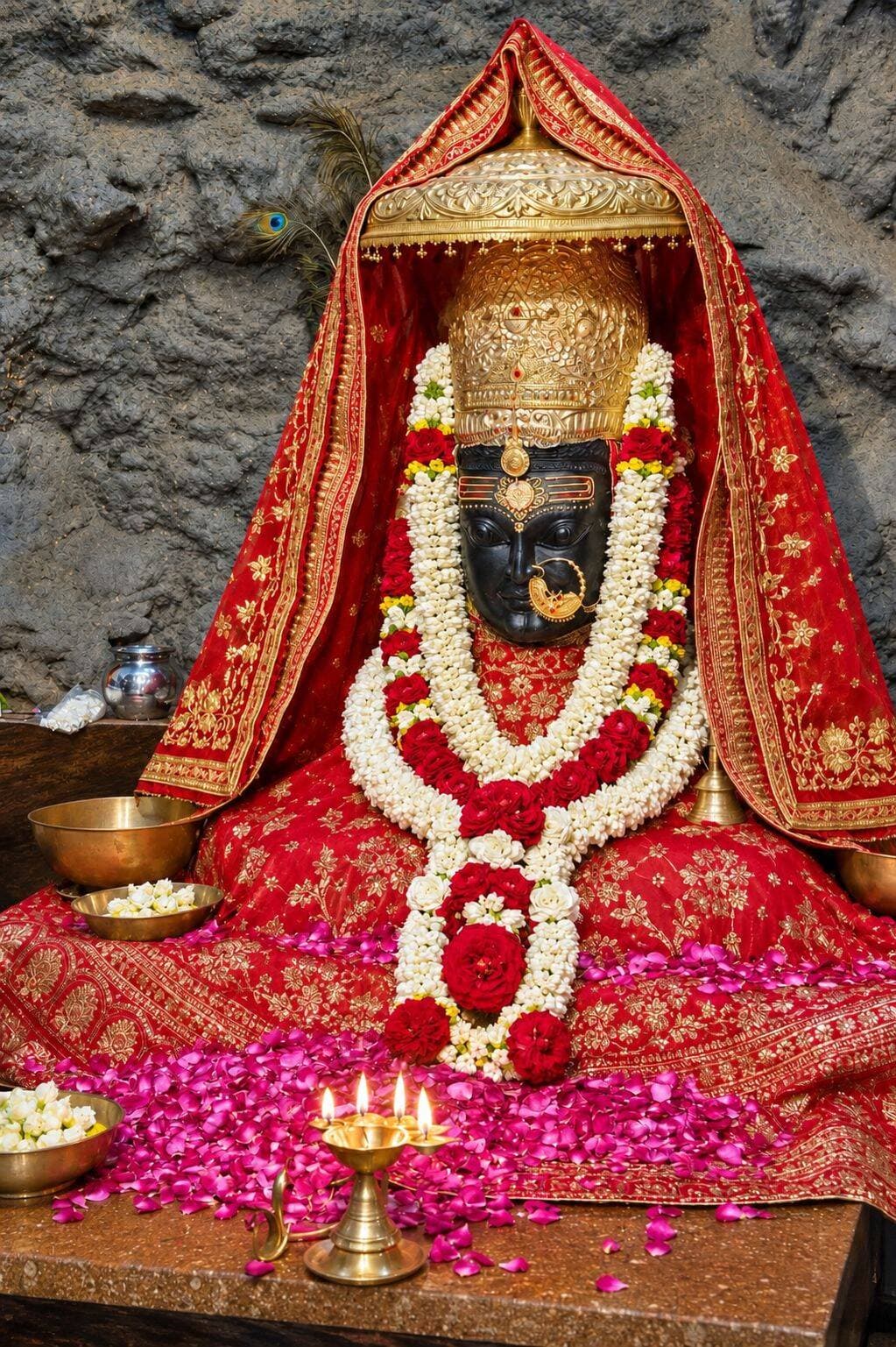 जय माँ धारी देवी
माँ धारी देवी की दिव्य कृपा सभी भक्तों पर सदैव बनी रहे। माँ के आशीर्वाद से जीवन में सुख, शांति, समृद्धि और खुशहाली आए। जय माँ धारी देवी।