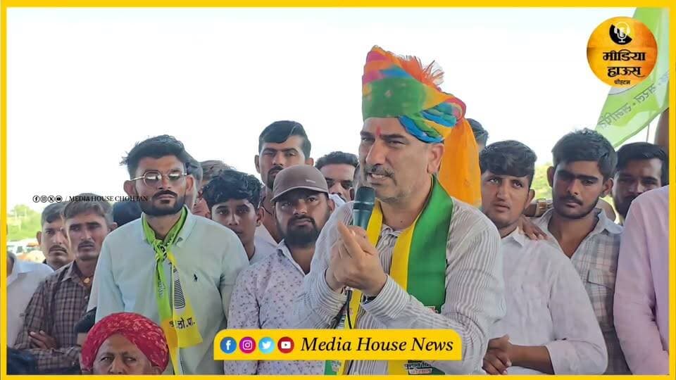 रेगिस्तान में RLP की हुंकार! नारायण बेनीवाल ने सभा में जमकर BJP-कांग्रेस पर साधा निशाना, Hanuman Beniwal Narayan Beniwal