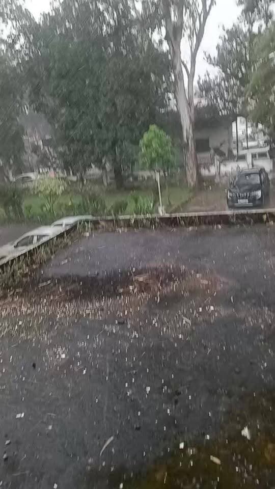 पांवटा साहिब में तूफान, अंधड़ के साथ बारिश और कुछ जगहों पर ओलावृष्टि भी हुई है।
#तूफान