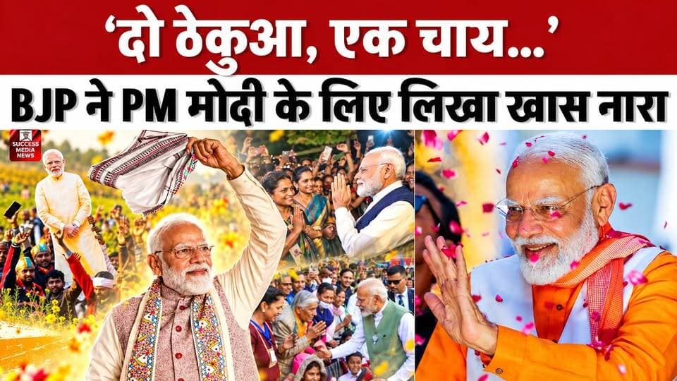 ‘दो ठेकुआ, एक चाय…’ BJP के पोस्ट पर मचा सोशल मीडिया बवाल
#PMModi
#BJP
#BiharNews
#PoliticalNews
#SocialMedia