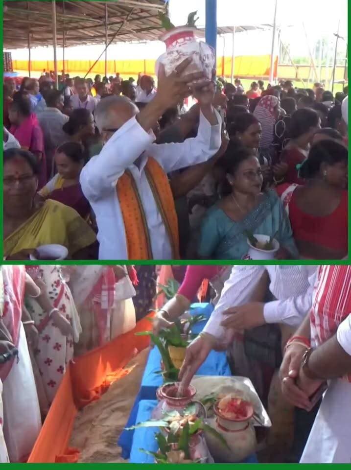 হোজাই জিলাৰ সদৰ শ্ৰীমন্ত শংকৰদেৱ নগৰৰ কাছাৰী ময়দানত বিজেপিৰ সেৱা জ্যোতি কলহ যাত্ৰা কাৰ্যসূচী ৰূপায়ন
Hojai BJP supporters
#hojai
#lanka
Shiladitya Dev
Kamakhya Prasad Tasa