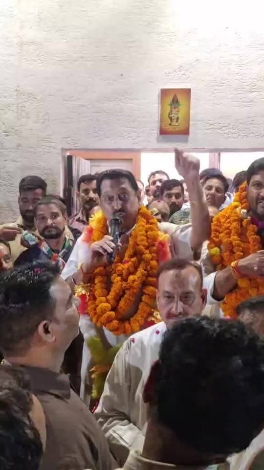 किच्छा नगर #पालिका: कांग्रेस प्रत्याशी राजेश #प्रताप सिंह 6200 वोटो से जीते