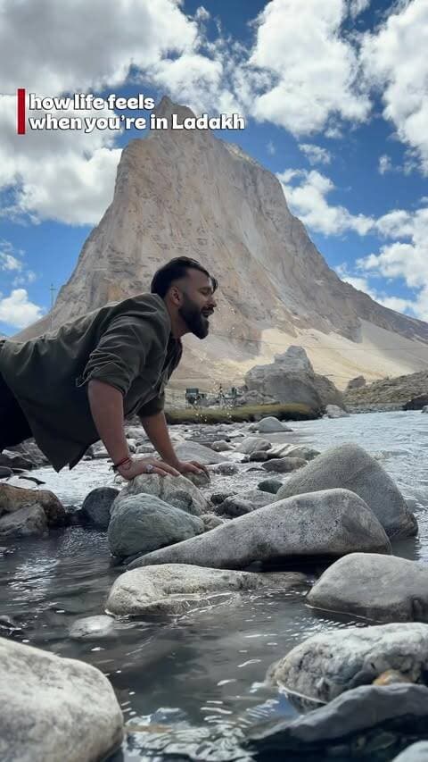 Simple life ek waste hai 😀
#beargrills #discovery #adventure #ladakh