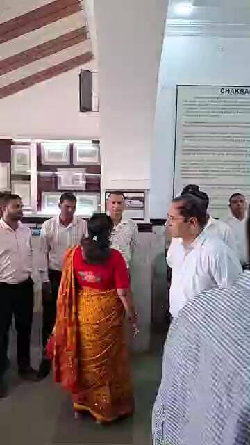स्टेटस का अवलोकन करते डीआरएम