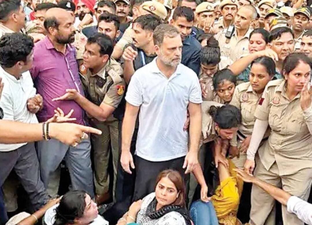 ज्ञानेश पर लगातार दूसरे दिन गदर, विरोध कर रहे राहुल-प्रियंका तीसरी बार हिरासत में, फिर छोड़े