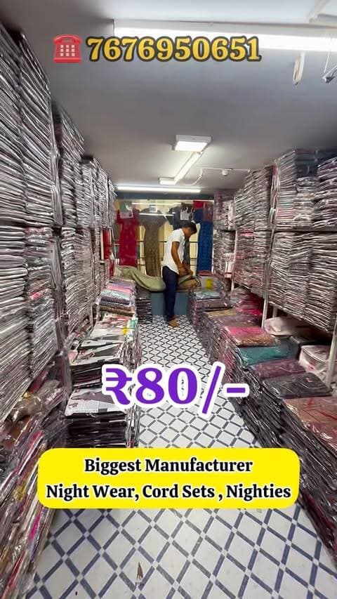 📌 @love_bengaluru @leo_fashions_bangalore
.
.
#nightwear #cordsets #manufacturer #wholesalemarket #nighties