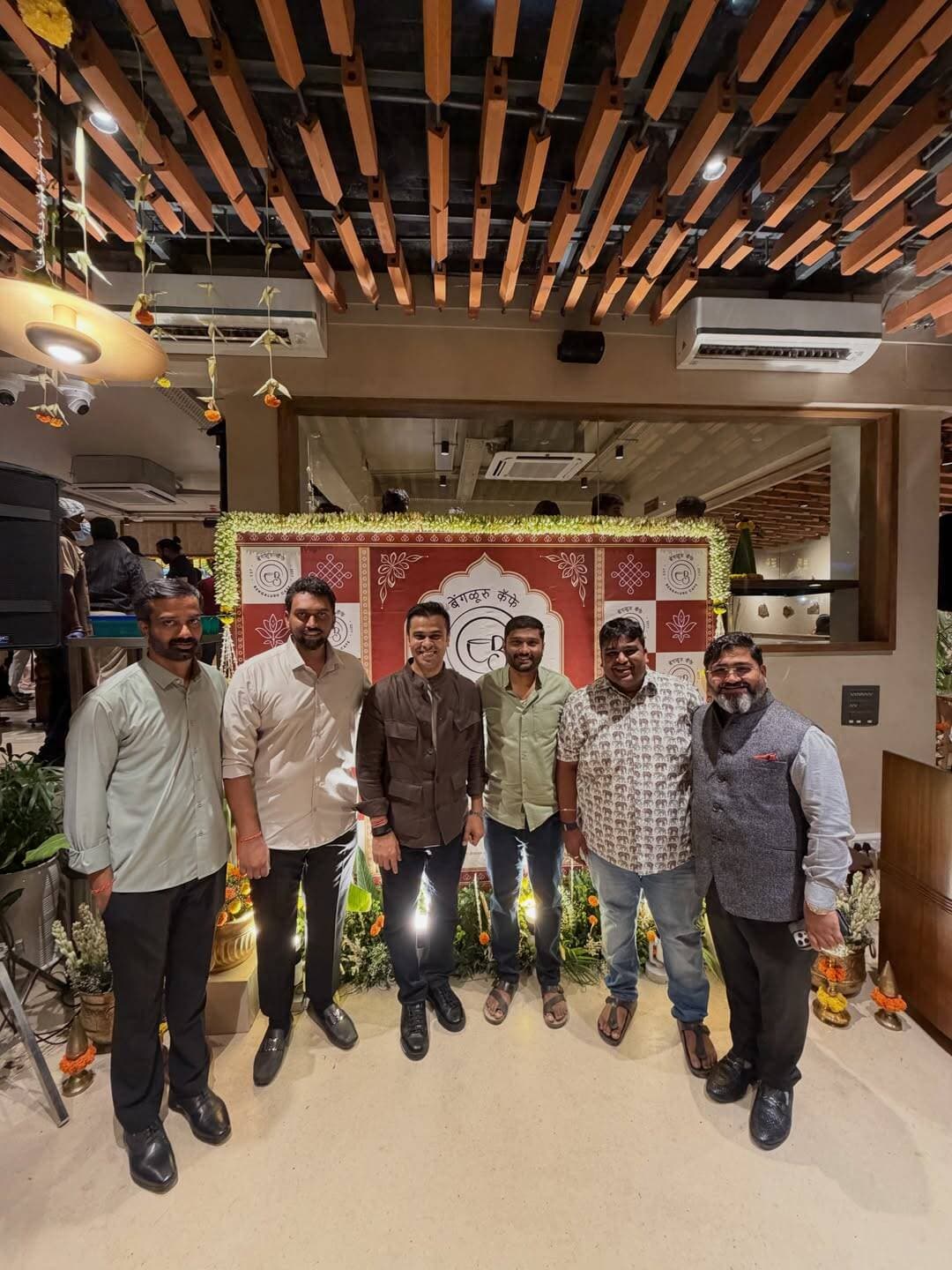 It’s a pleasure for @thegoodmonks to be in Juhu today at the launch of @bengalurucafe.official, helping bring a beloved Jayanagar name all the way to Mumbai.
Some journeys start with a single dosa. Bengaluru Cafe began with a neighbourhood and a loyal crowd, and today it has crossed the state to open its doors in Juhu, carrying the same warmth and flavour that made it a favourite back home.
Stepping in, it feels like a welcome straight out of Bengaluru.
To the entire Bengaluru Cafe team: what you’ve built is something to be truly proud of. The hard work, the late nights, and the belief that a Jayanagar favourite could find a home in a new city all came together tonight, and it was a joy to witness. We’re so happy to have been a small part of your journey.
Our founders, Vinay Sathyam (@vinaysathyam) and Naveen Suresh (@bangaloreepicure), were there in person congratulate the team (officially 😉) and raise a cup to this big step. Seeing a brand you’ve helped build take on a new city is what makes this work so special.
From Jayanagar to Juhu, the flavours travelled well. Here’s to full tables, endless filter coffee, and many more launches ahead. Congratulations, team! 🧡☕
#BengaluruCafe #Juhu #Mumbai #bestmasaladosa #eatdoseynotdosa