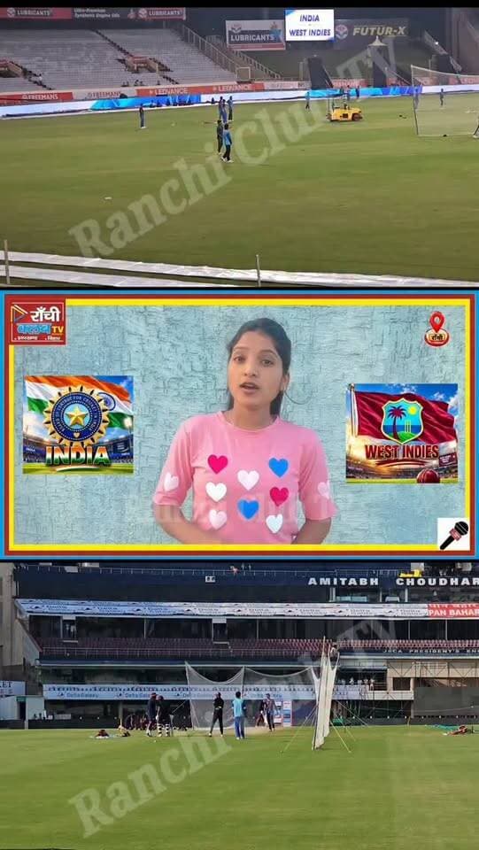 IND vs WI T20 ! JSCA में दोनों Teams की Practice जारी ! Ranchi से LIVE Update
#INDvsWI #INDvsWIT20 #IndiaVsWestIndies #INDvsWI2ndT20I #RanchiT20