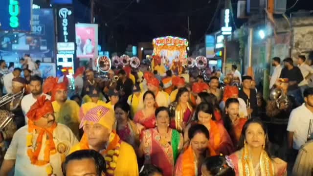 #अलीगढ़ में भव्य #श्रीराम बारात #शोभायात्रा सकुशल संपन्न, #पुलिस ने किए व्यापक सुरक्षा इंतजाम