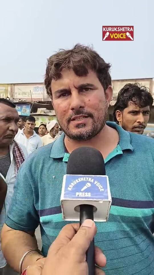 सब्जी मंडी कुरुक्षेत्र में किसानों द्वारा धान की फसल गिरने पर भड़के सब्जी मंडी के दुकानदार,सलारपुर रोड को किया जाम, मंडी सेकेट्री के खिलाफ जमकर की नारेबाजी #kurukshetravoice