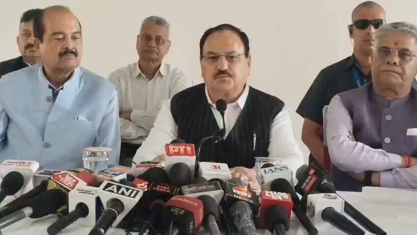 बिलासपुर में केंद्रीय स्वास्थ्य मंत्री जगत प्रकाश नड्डा भानुपुली रेलवे लाइन को लेकर क्या कहते हैं देखिए पूरी वीडियो #देखिए #पूरी #वीडियो