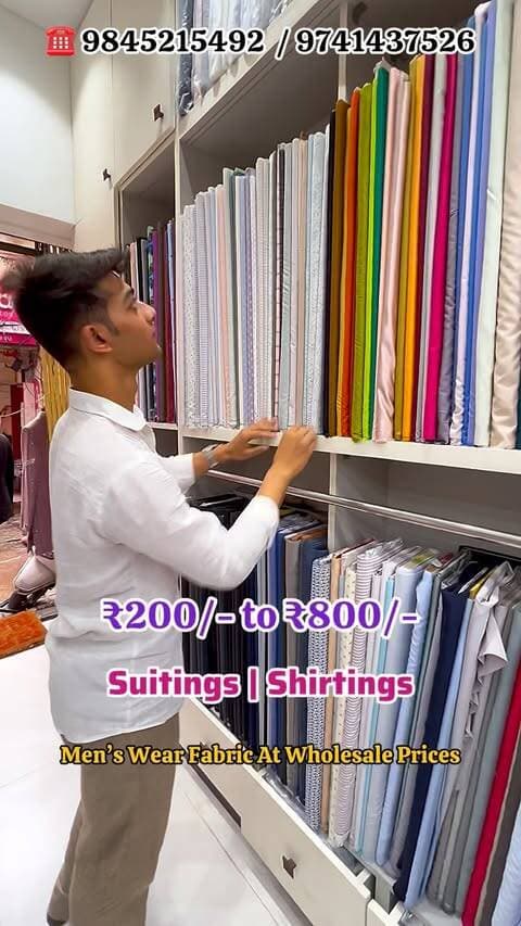📌 @love_bengaluru
.
.
#fabric #menswear #fabricdesign #wholesalemarket