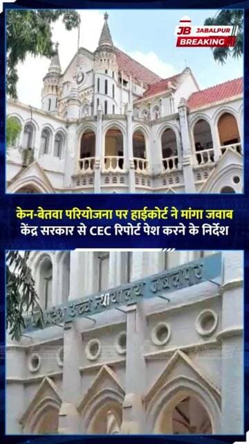 केन-बेतवा परियोजना पर हाईकोर्ट सख्त! 60 लाख पेड़ों की कटाई का खतरा? | Panna Tiger Reserve