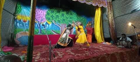 चरखी दादरी: श्री कृष्ण ने कंस का किया वध, रासलीला का भव्य समापन