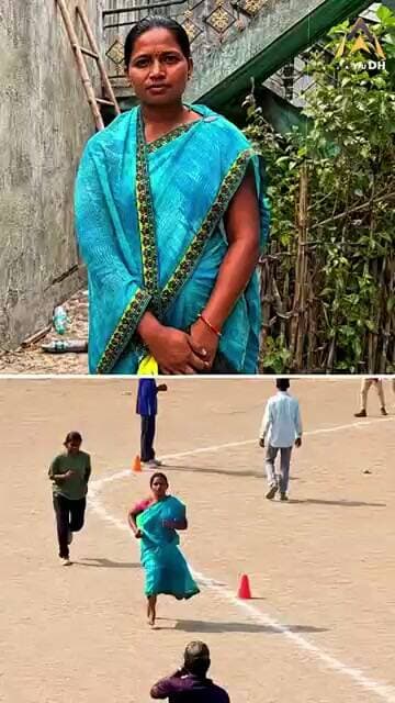 Jharkhand के Ramgarh साड़ी पहनकर नं'गे पैर दौड़ी Kavita की बदली किस्मत, मिले जूते और ट्रैक सूट!