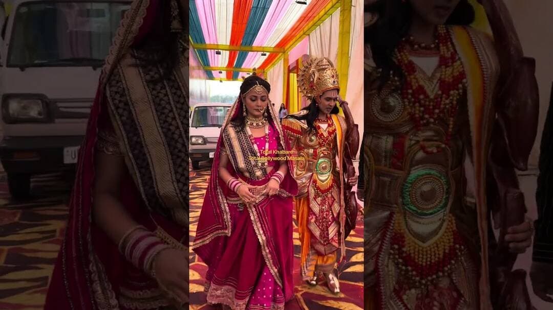 Lavkush Ramlila Ram and Seeta #lavkushramlila #ramlila #ramleela #lalqila #ram #sitaram #sita #news