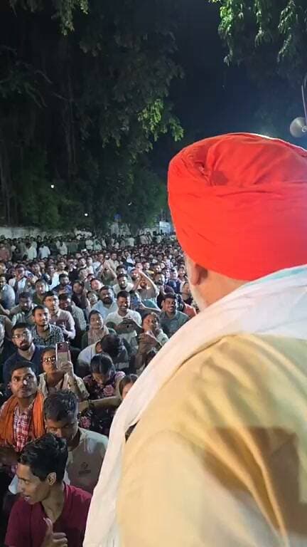 दिल्ली जंतर मंतर पर पहुंचे राकेश टिकैत का भाषण