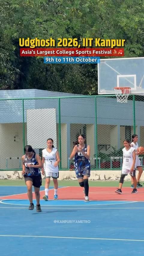 Udghosh 2026 Day 1, IIT KANPUR 🏓⛹🏻🔥
@udghosh_iitk @iit.kanpur
Follow @kanpuriyametro for more interesting content 🙏🏻❤️
.
.
.
.
#kanpur #iitkanpur #udgosh2026 #iitfest #collegefest