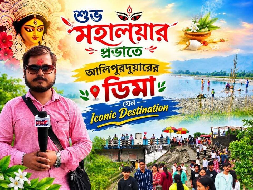 শুভ মহালয়ার প্রভাতে আলিপুরদুয়ারের ডিমা যেন Iconic Destination
#Dima #Alipurduar #Kalchini #mahalaya #maadurga #আগমনী #highlightseveryone