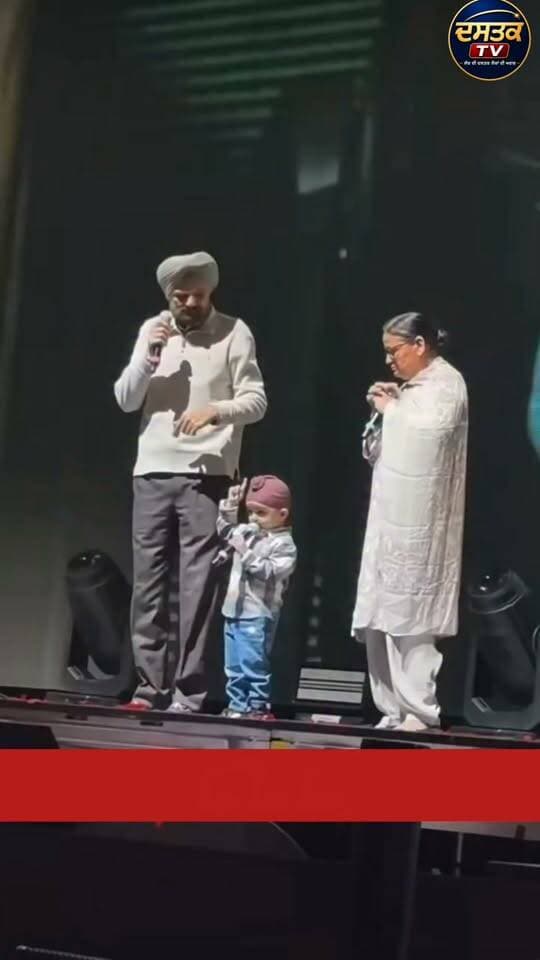 ਛੋਟੇ ਸਿੱਧੂ ਨੇ ਥਾਪੀ ਮਾਰ ਠਾਹ ਠਾਹ ਕੀਤੀ #sidhumoosewala #hologram #sidhuhologram