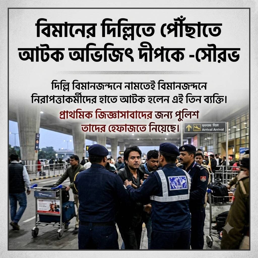 দিল্লি বিমানবন্দরে আটক অভিজিৎ সৌরভ দীপক
<nis:link nis:type=tag nis:id=tv6বাংলা nis:value=tv6বাংলা nis:enabled=true nis:link/> <nis:link nis:type=tag nis:id=fpyシviralfypシ゚viralシalシ nis:value=fpyシviralfypシ゚viralシalシ nis:enabled=true nis:link/>