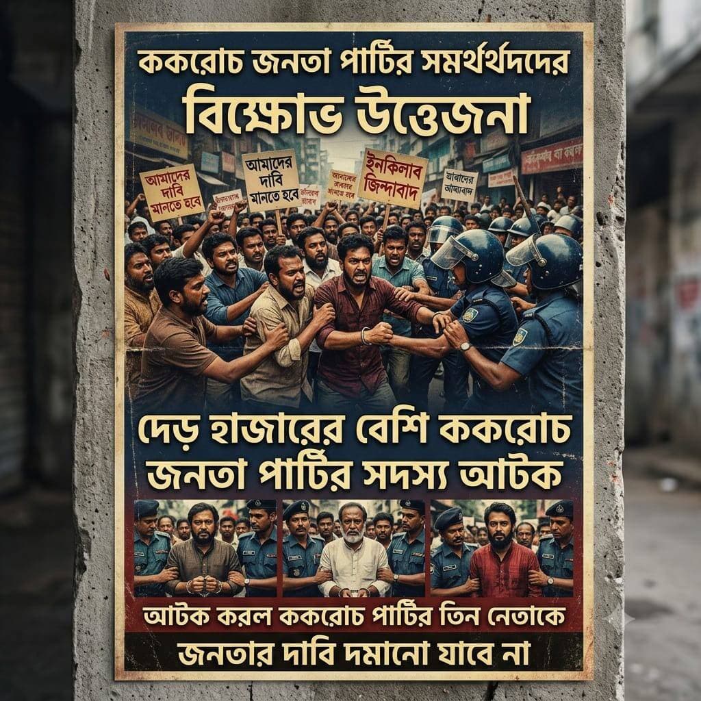 দিল্লী পুলিশ আটক করল ককরোচ জনতা পার্টির তিন নেতাকে।
<nis:link nis:type=tag nis:id=tv6বাংলা nis:value=tv6বাংলা nis:enabled=true nis:link/> <nis:link nis:type=tag nis:id=fpyシviralfypシ゚viralシalシ nis:value=fpyシviralfypシ゚viralシalシ nis:enabled=true nis:link/>