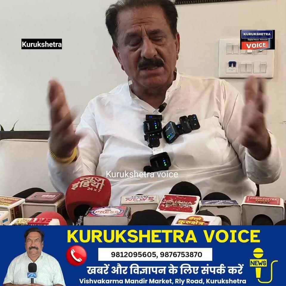 पूर्व मंत्री सुभाष सुधा ने विपक्ष पर किया पलटवार, बोले मेरे बयान को तरोड़ मरोड़ के पेश किया,प्रधानमंत्री नरेंद्र मोदी लगातार करवा रहे थे विकास कार्य #kurukshetravoice