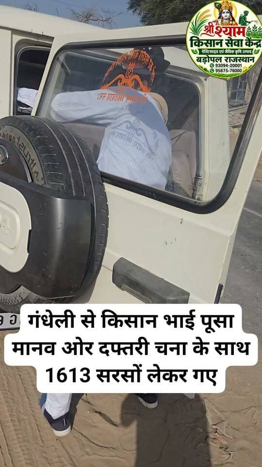 श्रीश्याम किसान सेवा केंद्र
#दफ्तरी21 #pusa_manav #skylone1613 #बड़ोपल #Badopal