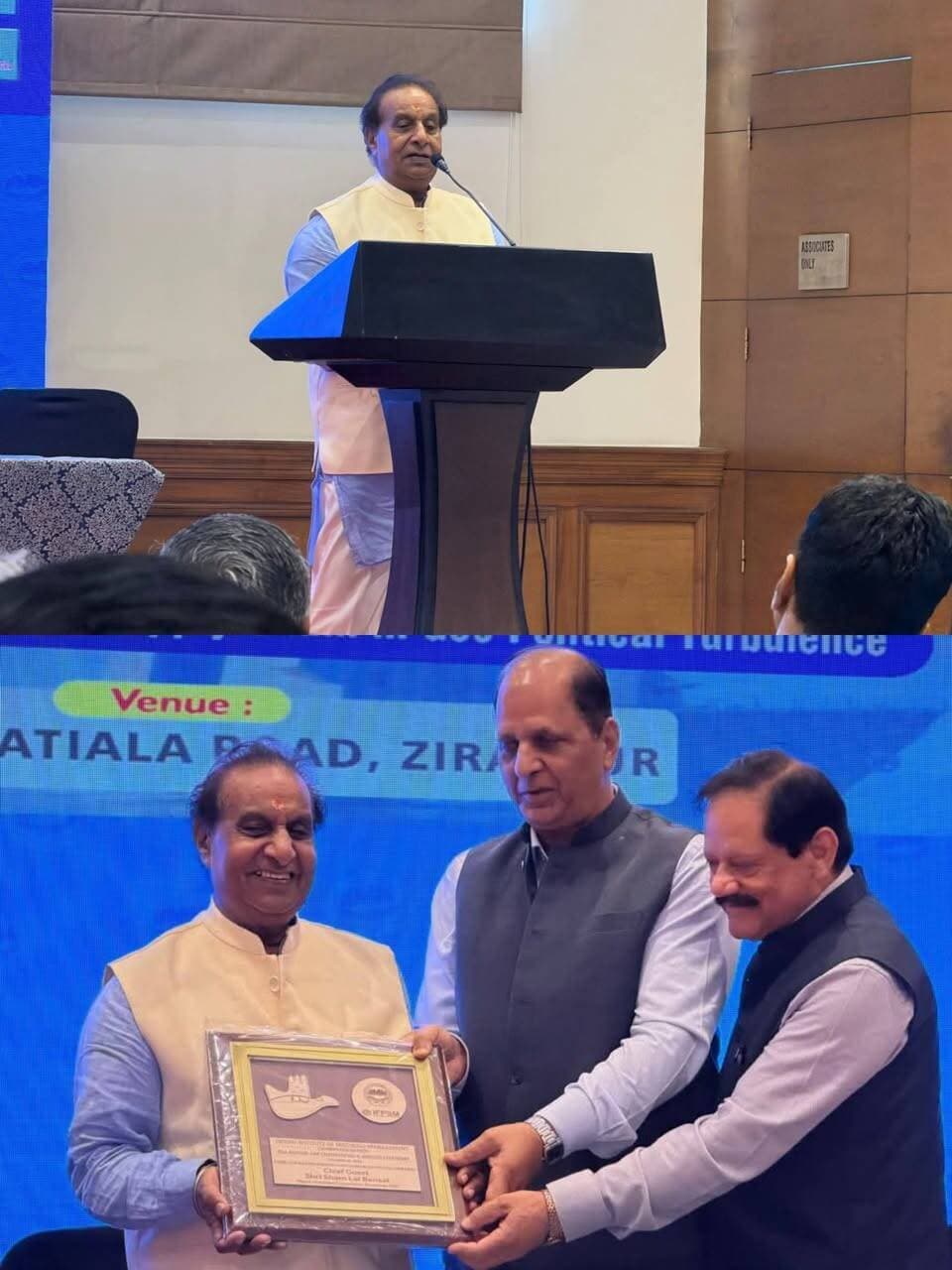 भू-राजनीतिक अस्थिरता के बीच AI से आपूर्ति श्रृंखला को मजबूत बनाने पर मंथन, मेयर शाम लाल बंसल हुए सेमिनार में शामिल**
पंचकूला। ज़ीरकपुर के रेडिसन होटल में आयोजित IIMM चंडीगढ़ ब्रांच के सेमिनार में पंचकूला के मेयर शाम लाल बंसल शामिल हुए। सेमिनार में “भू-राजनीतिक अस्थिरता के बीच आर्टिफिशियल इंटेलिजेंस (AI) के माध्यम से आपूर्ति श्रृंखला को मजबूत बनाना” विषय पर विचार-विमर्श किया गया।
इस दौरान वैश्विक परिस्थितियों के बीच आपूर्ति श्रृंखला को अधिक सुरक्षित, प्रभावी और व्यवस्थित बनाने में आर्टिफिशियल इंटेलिजेंस की भूमिका पर चर्चा हुई। AI तकनीक के उपयोग से आपूर्ति व्यवस्था को बेहतर बनाने और बदलती वैश्विक चुनौतियों से निपटने की संभावनाओं पर भी विचार साझा किए गए।
सेमिनार में IIMM चंडीगढ़ ब्रांच के चेयरमैन श्री किरण रामपाल, IIMM के पूर्व राष्ट्रीय अध्यक्ष एवं IFPSM के वैकल्पिक प्रतिनिधि श्री सुरेंद्र कुमार शर्मा, भारत इलेक्ट्रॉनिक्स लिमिटेड पंचकूला के जनरल मैनेजर श्री मनीष चेतिया, IIMM चंडीगढ़ के नेशनल काउंसिलर श्री राजेश गुप्ता, श्री ओ.पी. लोंगिया तथा वार्ड नंबर 4 के पार्षद श्री भारत हितैषी सहित अन्य गणमान्य व्यक्ति उपस्थित रहे।
पंचकूला की हर बड़ी खबर के लिए Follow करें।
#panchkulanews #panchkula #panchkulasocialmedia
#shamlalbansal