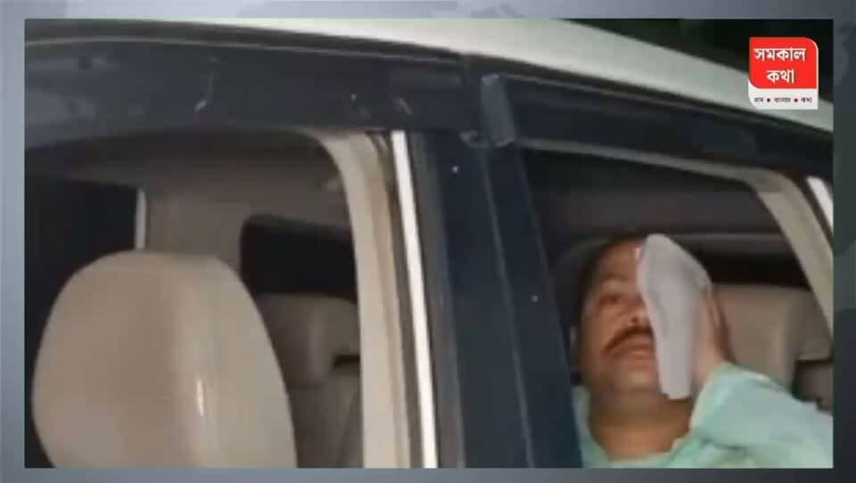 বিভাস সর্দারের গাড়িতে হামলা, ভাঙচুরের অভিযোগ