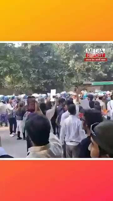 Supreme Court से वकीलों को भी किया गयाडिटेन! कोने कोने में दिखा आक्रोश! #jantarmantar #bjpnews