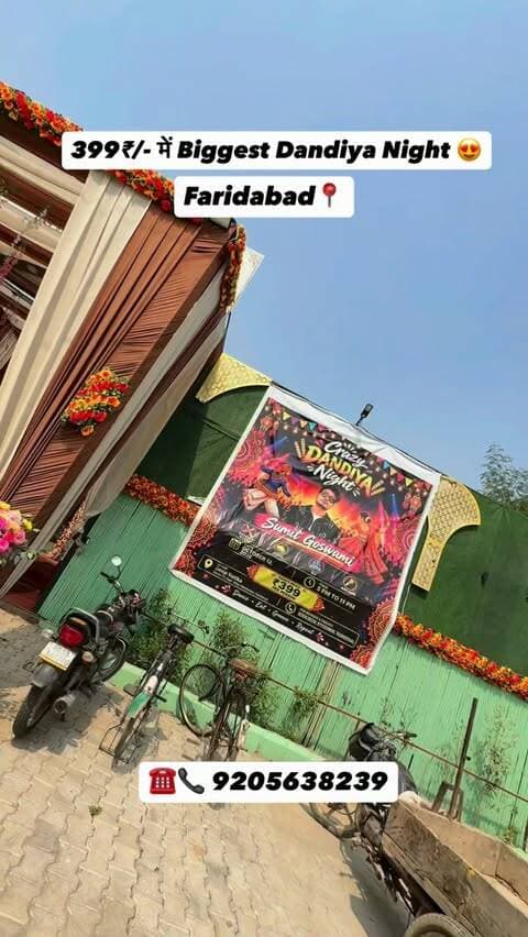 Biggest Dandiya Night In Faridabad 😍
Faridabad 📍
📞☎️9205638239
for booking
Location : Sector 11 , Deep Vatika Faridabad
Follow For More : @fbd_mohit ❤️