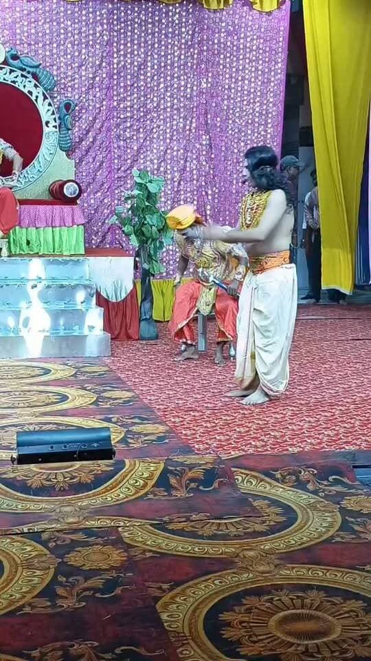 श्रवण कुमार (नवल किशोर शर्मा) पहुंचे वशिष्ठ मुनि के पास